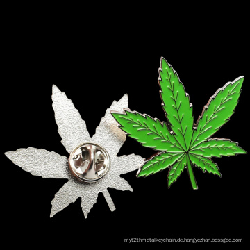 Custom Die Struck Zinklegierung Maple Leaf Pin